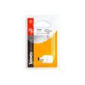 Conector recto CEI macho (Blanco) Televes