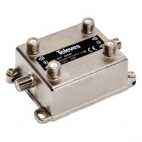 Derivador 5-1000 MHz F 4D 26 dB Interior Televes