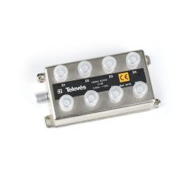 Dérivateur intérieur 8 directions 14 dB 5-1000MHz connectique F Televes