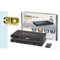 MATRIZ Matrix HDMI 4x2 (4 entradas 2 salidas),IR (mando a distancia) 3DFull