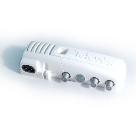 Amplificador Apartamento MATV VHF/UHF 1s F G.17/27dB Vs.105dBµV Televes