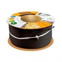 Câble coaxial cuivre-cuivre CXT noir PVC (bobine 100m)