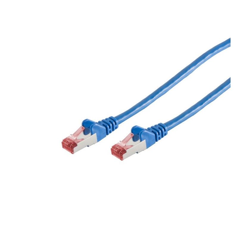 Réseau RJ45 1m câble Cat 7 SFTP PIMF 600MHz Gris