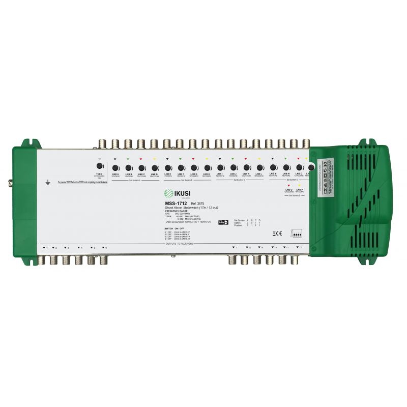 Multiswitch standalone 13 entradas 32 salidas