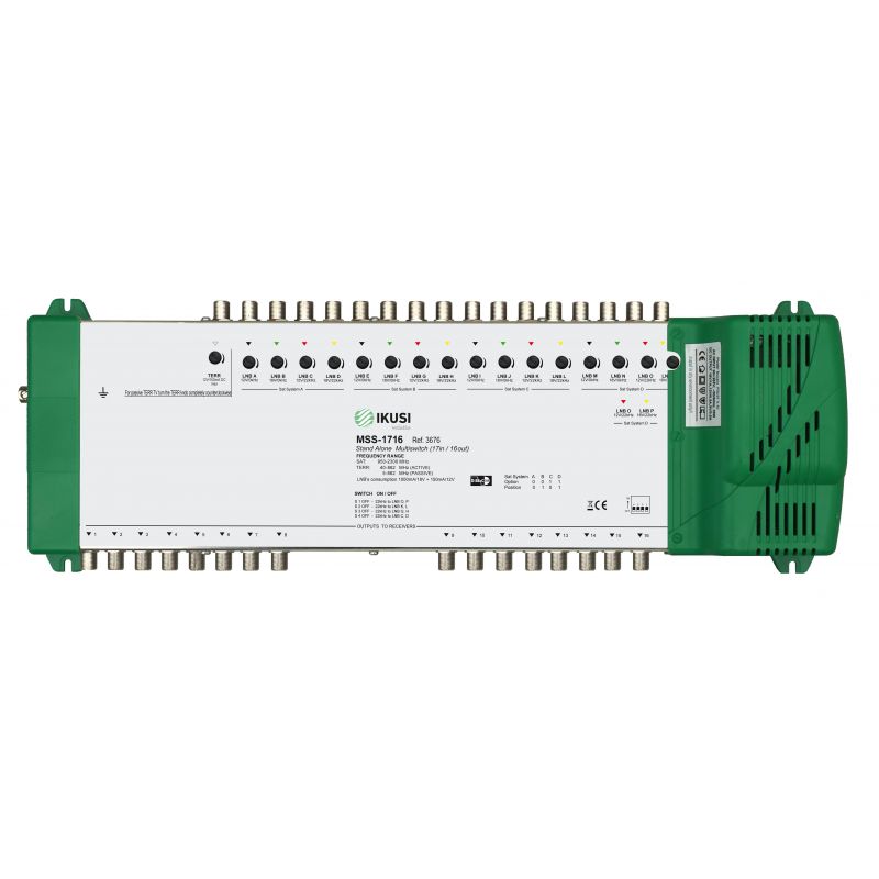 Ikusi MSS-17 Multiswitch standalone 13 inputs -- outputs