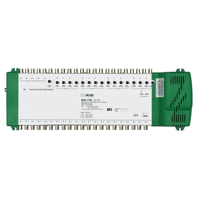 Ikusi MSS-17 Multiswitch 13 entradas -- saídas