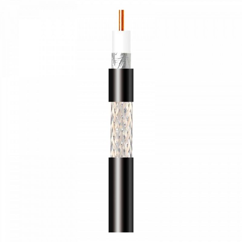Coaxial cable T100 White PVC Coil wooden 250m Televes