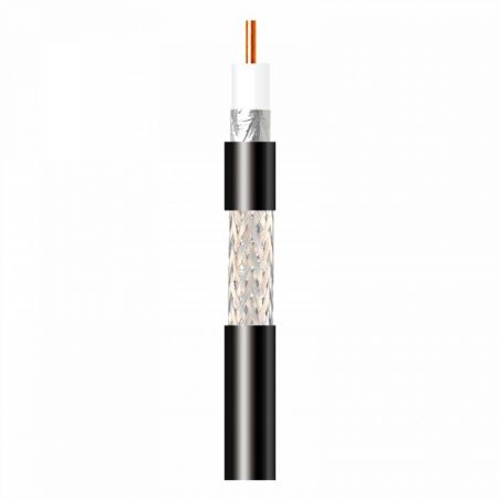 Coaxial cable T100 White PVC Coil wooden 250m Televes
