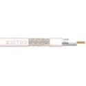 Bobina de madera 250m cable coaxial CXT-1 17VAtC.A Blanco Televes