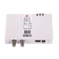 Adaptador Ethernet sobre coaxial. Triax TEOC 110