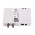 Adaptador Ethernet sobre coaxial. Triax TEOC 110