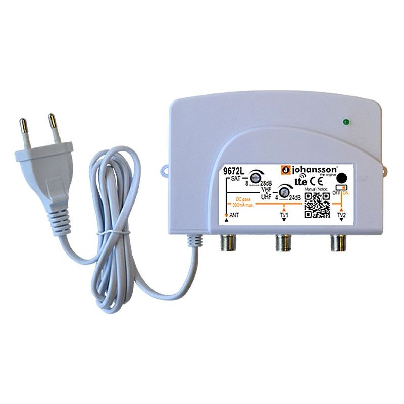 Logement Amplificateur 1 entrée - 4 sorties