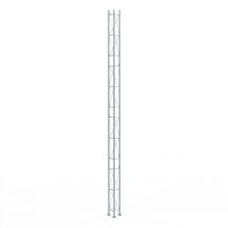 Intermediate stretch Zinc + Painting White 3m turret serie 450 Televes