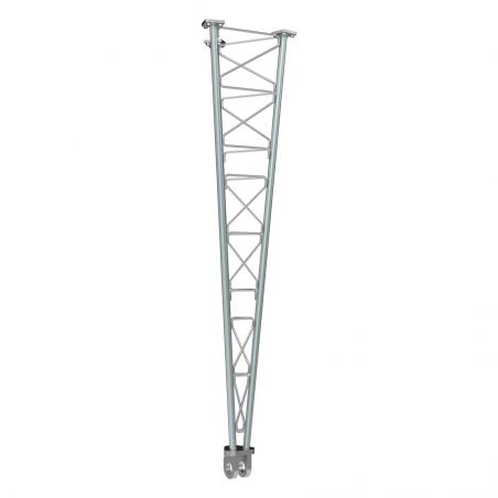 Bottom section tilting G.C + Painting Red 3m turret series 550 XL Televes