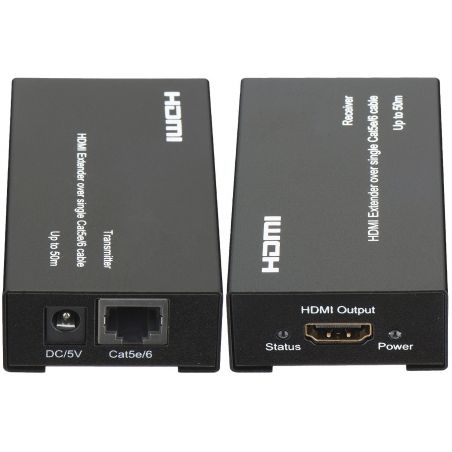 Extension CAT5/6 50mt HDMI FullHD 1080P